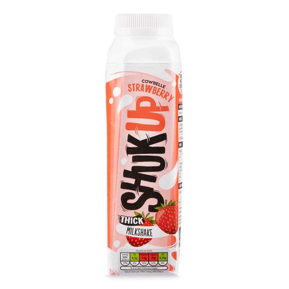 Cowbelle Strawberry Shuk Up Thick Milkshake 330ml