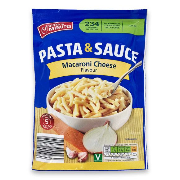 Make In Minutes Pasta & Sauce Macaroni Cheese Flavour 110g