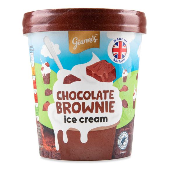 Gianni's Chocolate Brownie Ice Cream 500ml