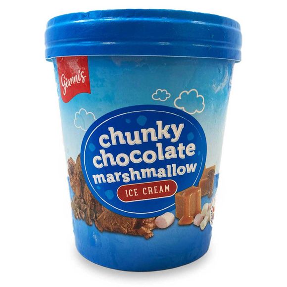 Gianni's Chunky Chocolate Marshmallow Ice Cream 500ml