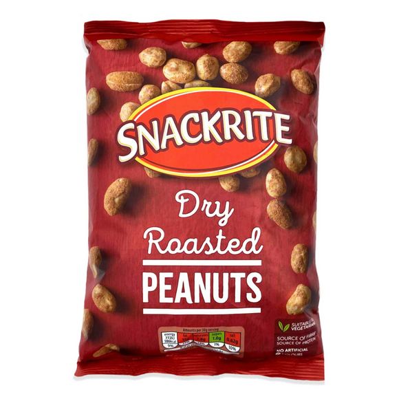 Snackrite Dry Roasted Peanuts 400g