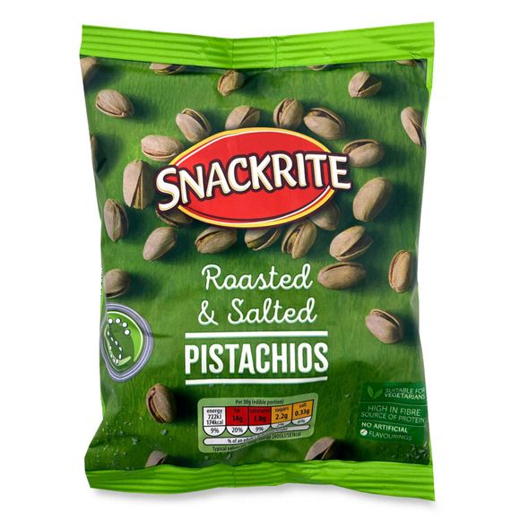 Snackrite Roasted & Salted Pistachios 150g