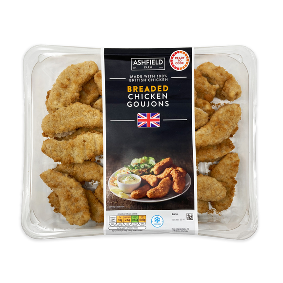 Ashfield Farm Breaded Chicken Goujons 700g