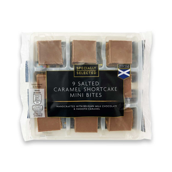 Specially Selected 9 Salted Caramel Shortcake Mini Bites 9 Pack