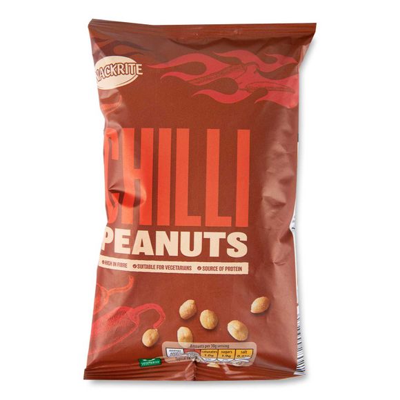 Snackrite Chilli Roasted Peanuts 200g