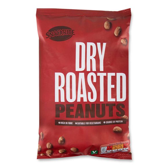 Snackrite Dry Roasted Peanuts 400g