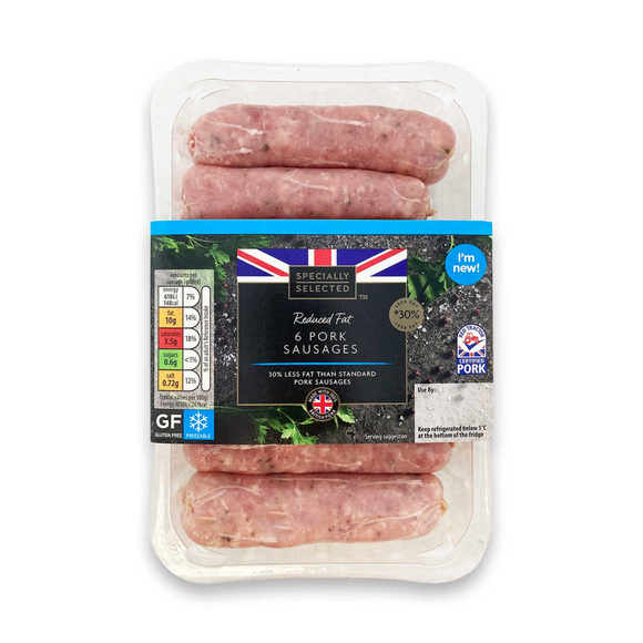 Specially Selected Pork Sausages 6 Pack