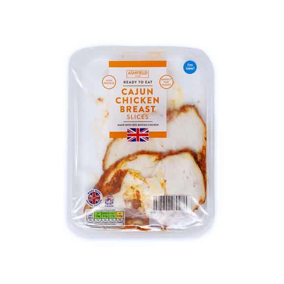 Ashfield Farm Cajun Chicken Breast Slices 150g