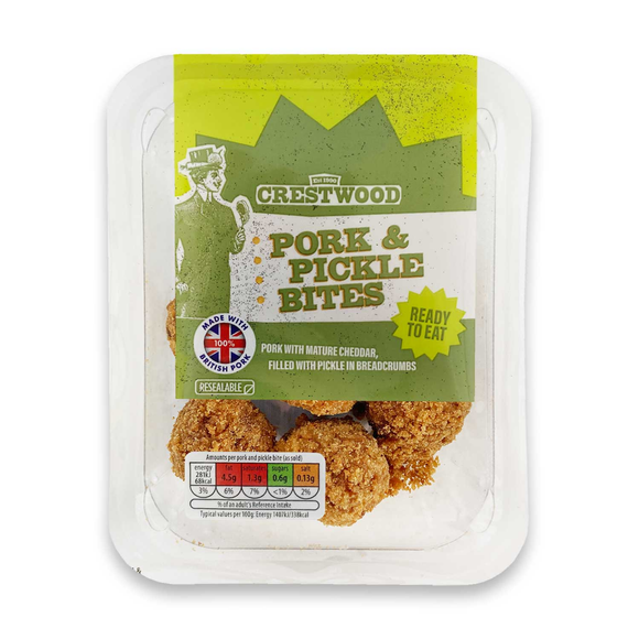 Crestwood Pork & Pickle Bites 160g