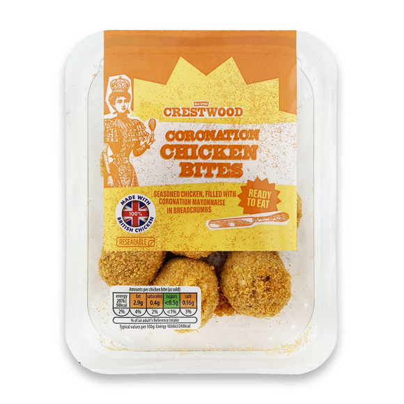 Crestwood Coronation Chicken Bites 160g