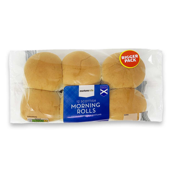 Mortons Rolls Scottish Morning Rolls 12 Pack