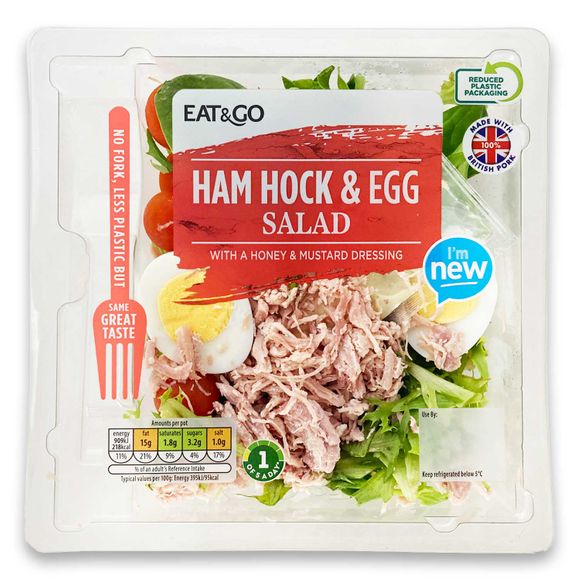 Eat & Go Ham Hock & Egg Salad 230g