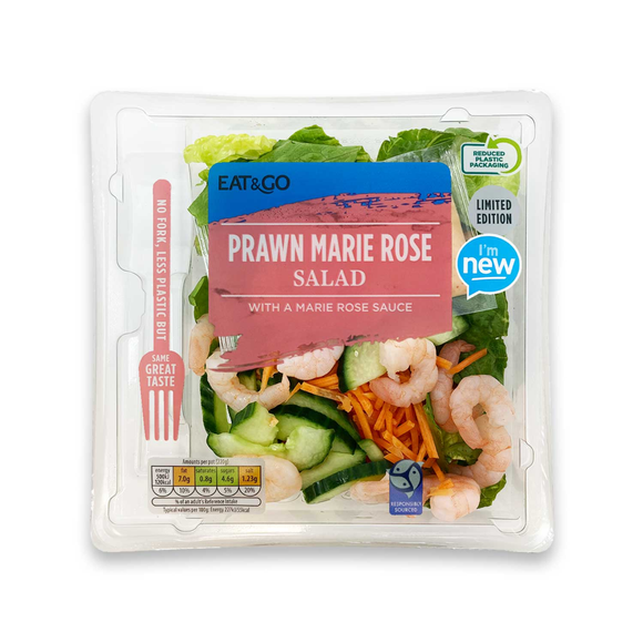 Eat & Go Prawn Marie Rosé Salad 220g