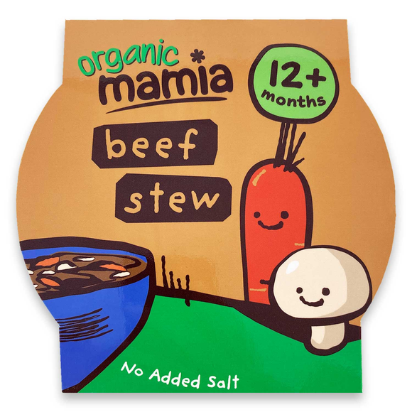 Mamia Organic Beef Stew 200g