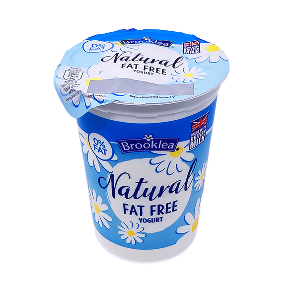 Brooklea Natural Fat Free Yogurt 500g