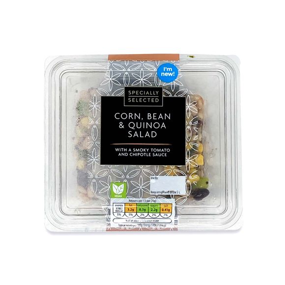 Specially Selected Corn, Bean & Quinoa Salad 210g