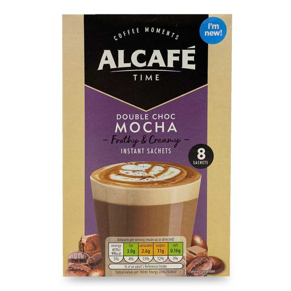 Alcafé Double Choc Mocha 8x23g