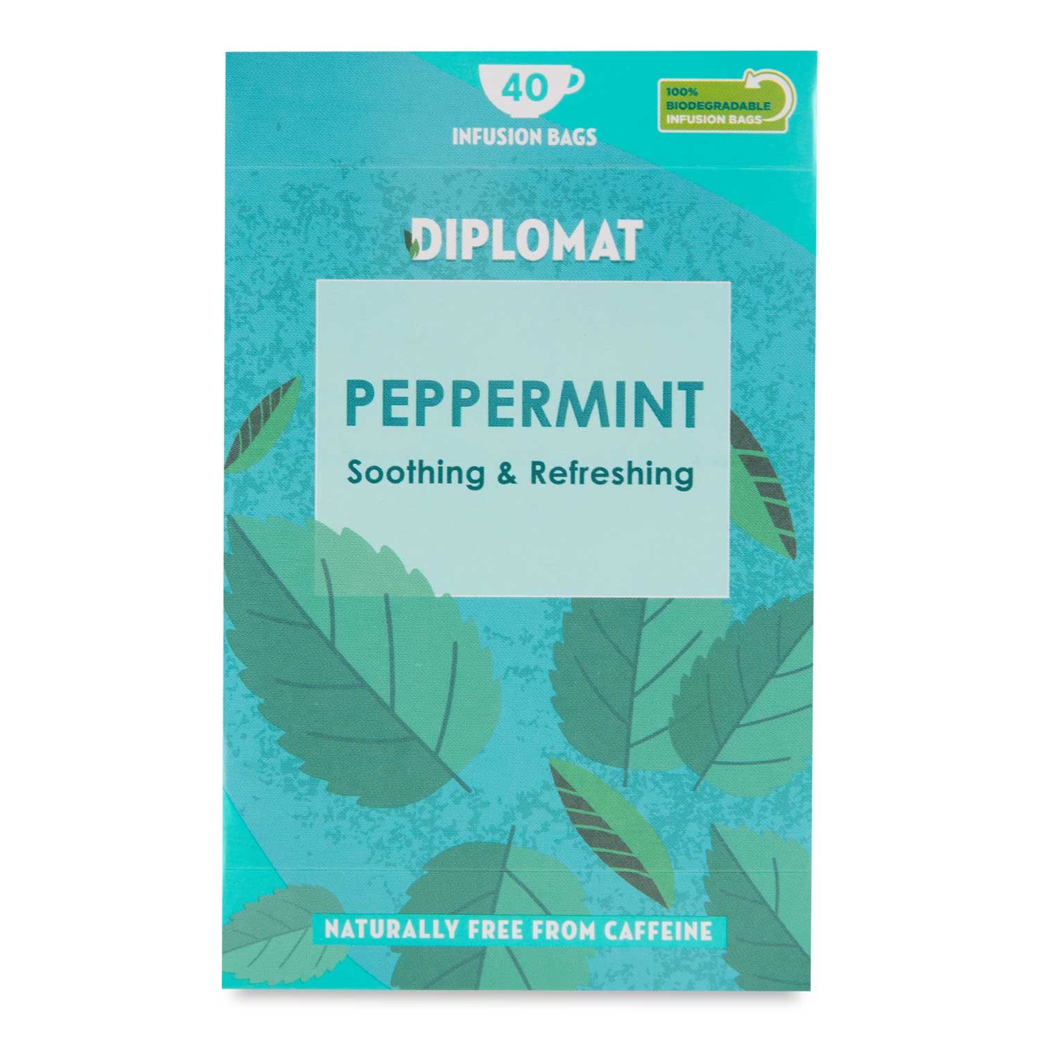 Diplomat Peppermint Infusion Tea Bags 60g/40 Pack