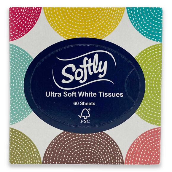 Softly Tissue Cube - Summer 60 Pack