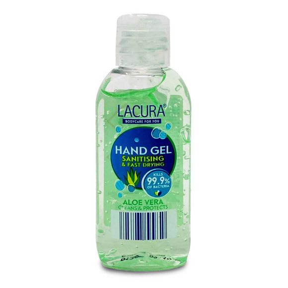 Lacura Hand Gel Sanitising & Fast Drying Aloe Vera 50ml