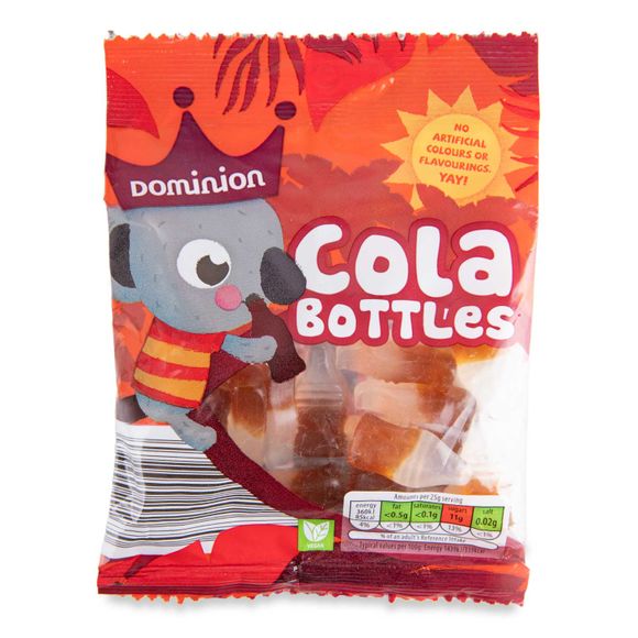 Dominion Cola Bottles 75g