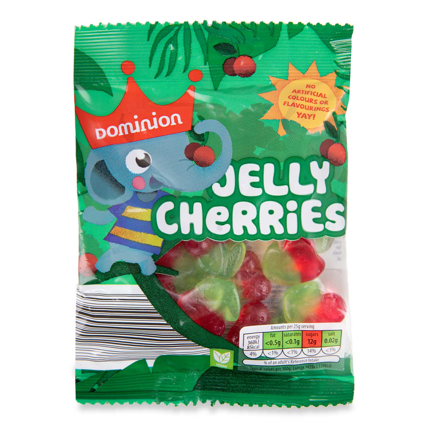 Dominion Jelly Cherries 75g