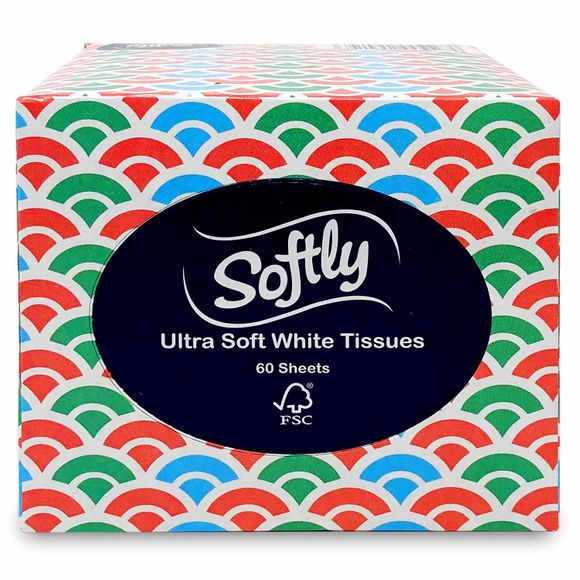 Softly Tissue Cube - Summer 60 Pack