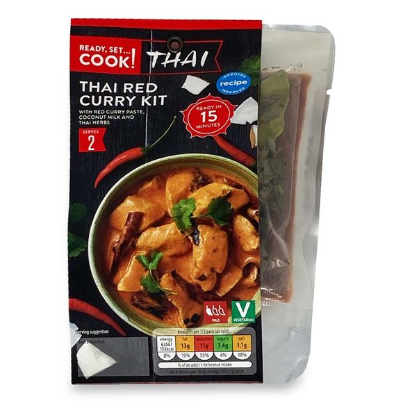 Ready, Set…Cook! Thai Red Curry Kit 253g