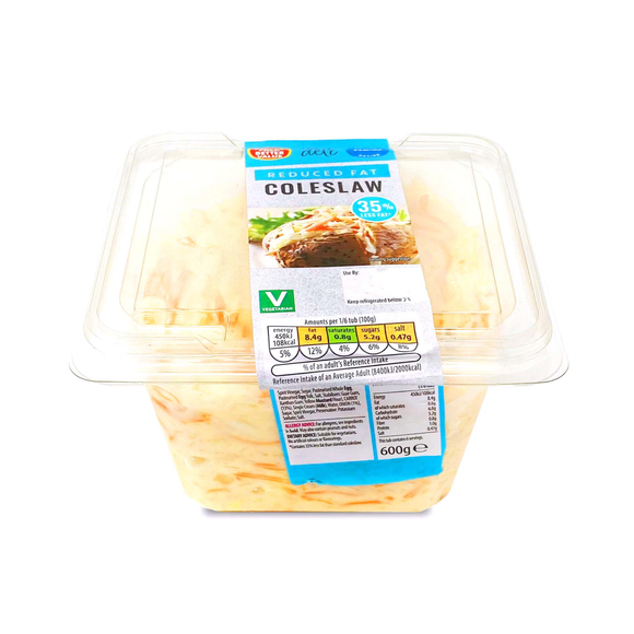 The Deli Reduced Fat Coleslaw 600g