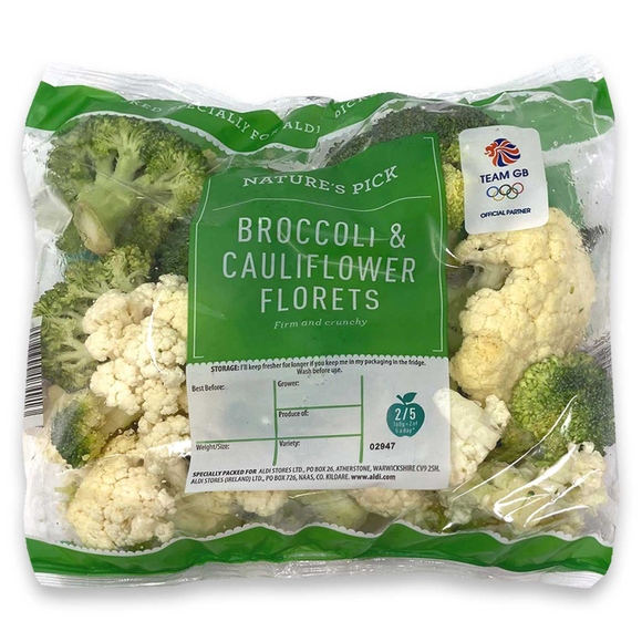 Nature's Pick Broccoli & Cauliflower Florets 400g