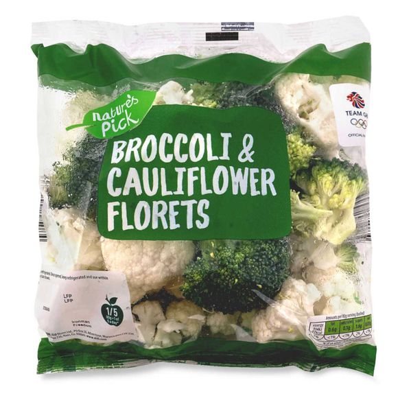 Nature's Pick Broccoli & Cauliflower Florets 400g