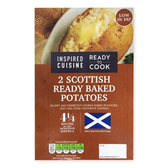 Nature's Pick Scottish Ready Baked Potatoes 500g/2 Pack