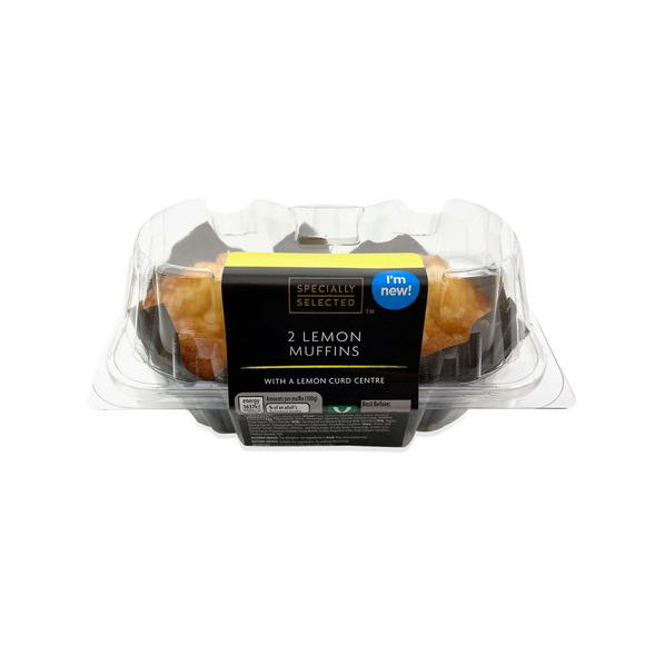 Specially Selected 2 Lemon Muffins 200g