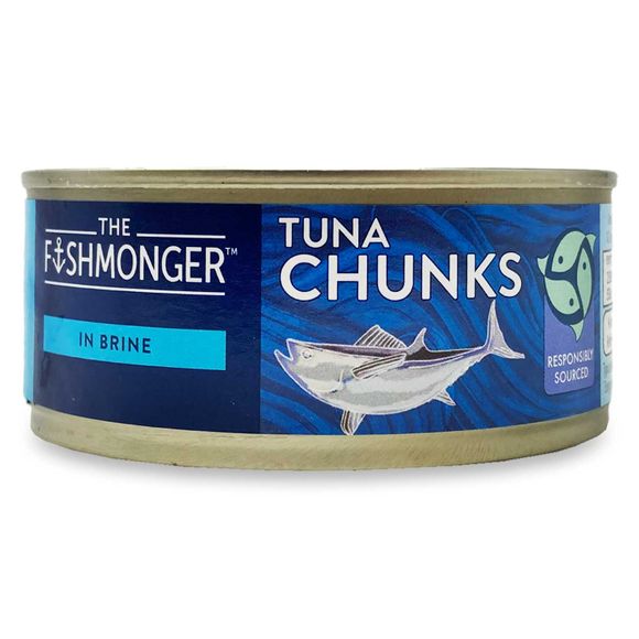 The Fishmonger Tuna Chunks In Brine 145g (102g Drained)