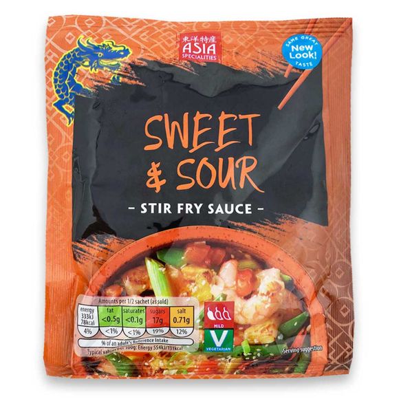 Asia Specialities Sweet & Sour Stir Fry Sauce 120g