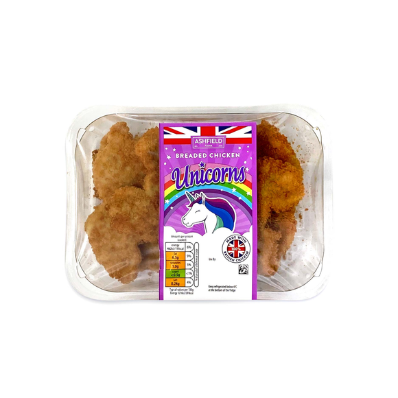 Ashfield Farm Breaded Chicken Shapes 250g / 240g