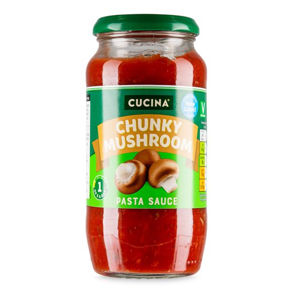 Cucina Chunky Mushroom Pasta Sauce 500g