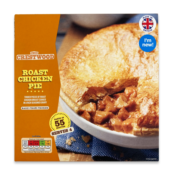 Crestwood Family Roast Chicken Pie 700g