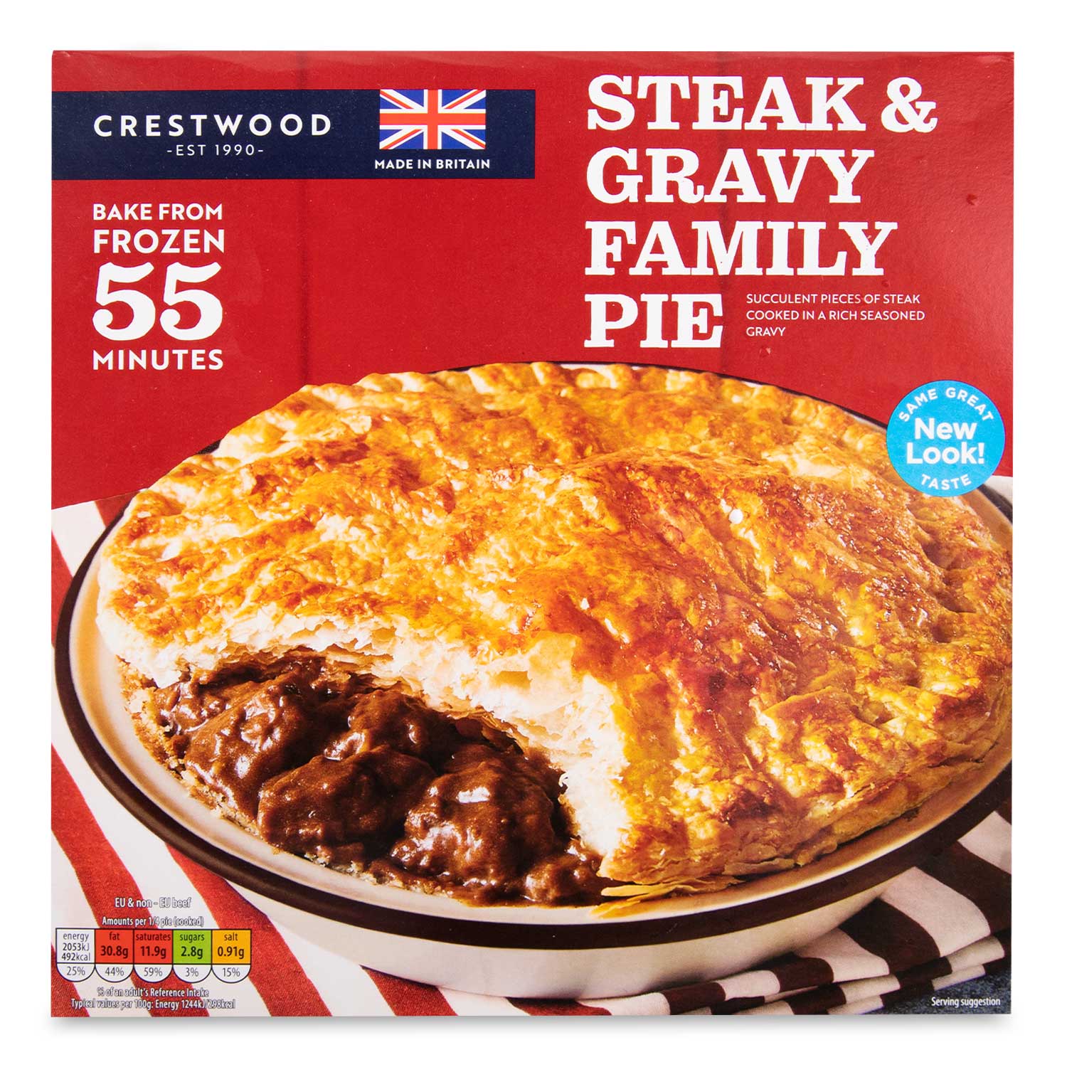 Crestwood Family Steak Pie 700g