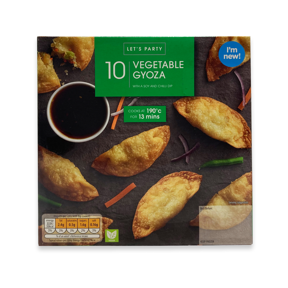 Let's Party Vegetable Gyozas 10 Pack