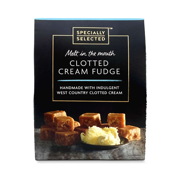 Specially Selected Clotted Cream Fudge 150g