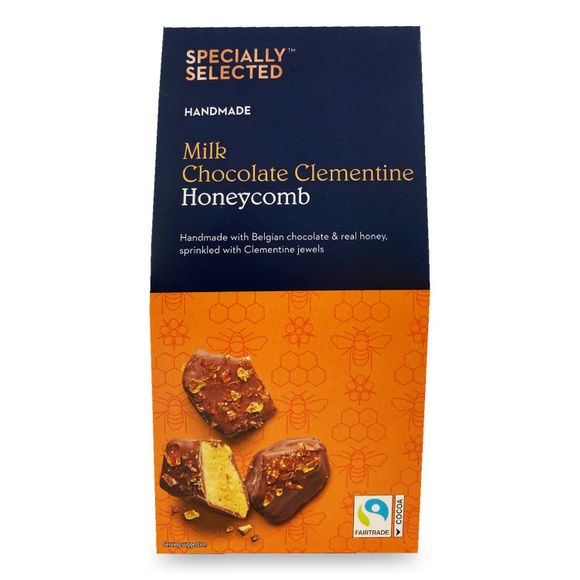 Specially Selected Handmade Clementine Chocolate Honeycomb 100g