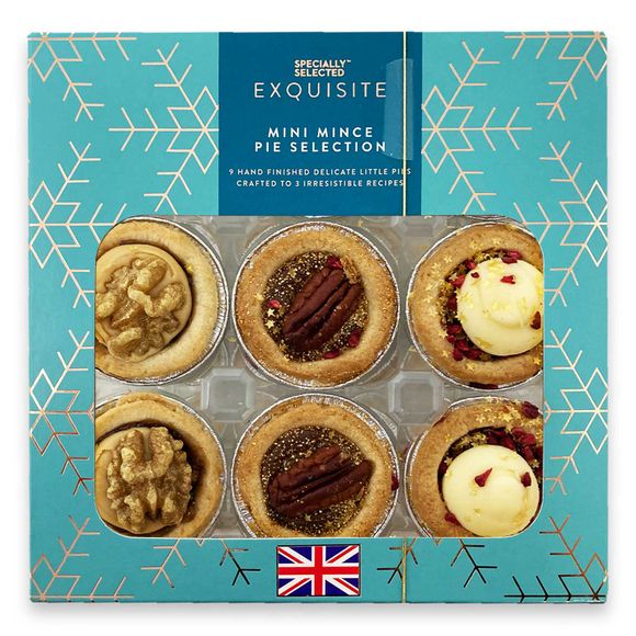 Specially Selected Exquisite Mini Mince Pies 9 Pack