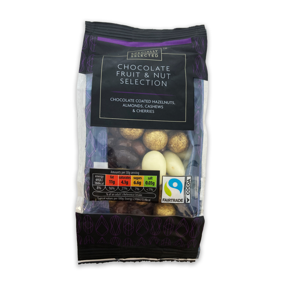 Specially Selected Chocolate Covered Fruit & Nut Selection 170g