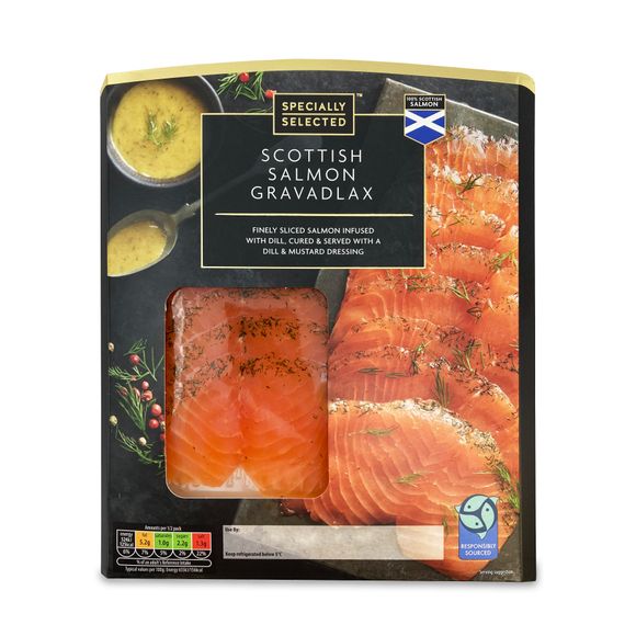 Specially Selected Scottish Salmon Gravadlax 160g