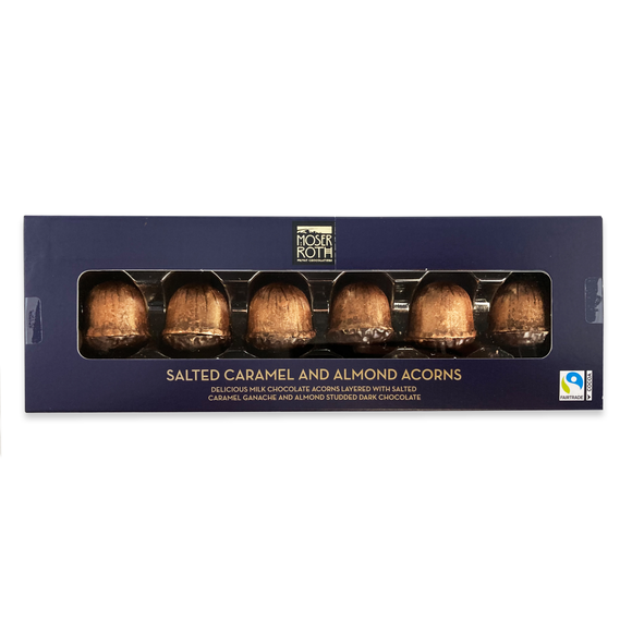 Moser Roth Salted Caramel And Almond Acorns 95g