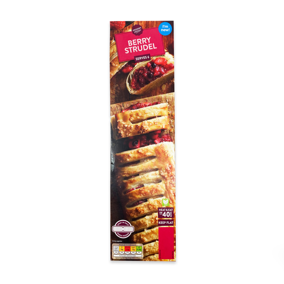 Dessert Menu Berry Strudel 600g