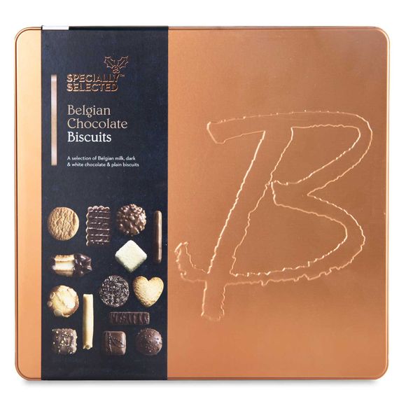 Belgian Chocolate Biscuit Tin