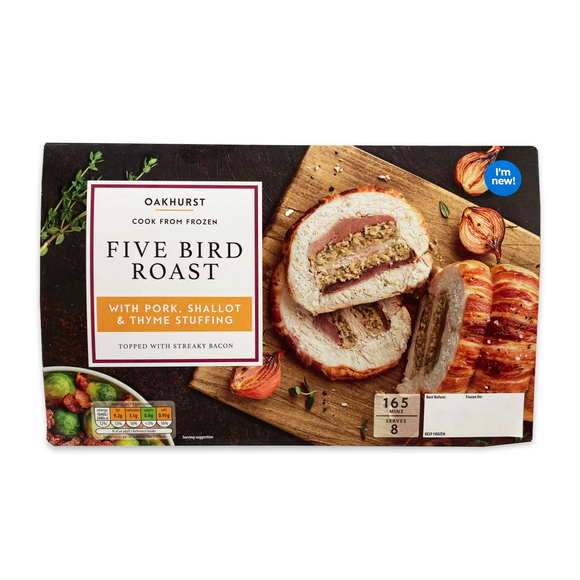 Oakhurst Five Bird Roast 1.4kg