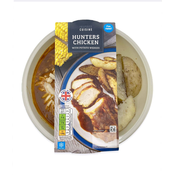 Inspired Cuisine Hunters Chicken With Potato Wedges 400g